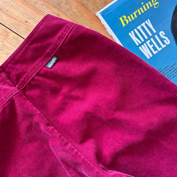 Vintage Wrangler Double Zip Corduroy Flare Pants - Picture 9 of 11